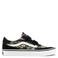 Vans Brooklyn LS leren suède camouflage sneakers - zwart/groen