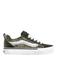 Vans Knu Skool suède sneakers met print - donkergroen/groen
