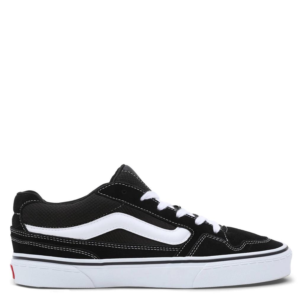 Zwart en witte unisex Vans Seldan suède sneakers - met veters