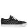 Vans Brooklyn LS Checkerboard suède sneakers - zwart/antraciet