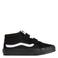 Vans SK8-Mid leren sneakers - zwart/wit