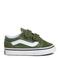 Vans Old Skool katoenen sneakers met dierenprint - olijfgroen/wit
