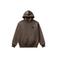 Vans rechtvallende hoodie met backprint - donkergroen