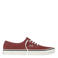 Vans Authentic katoenen sneakers - rood/wit