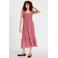 Cache Cache gebloemde midi jurk - rood