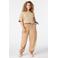 MS Mode T-shirt met studs Plus Size - beige