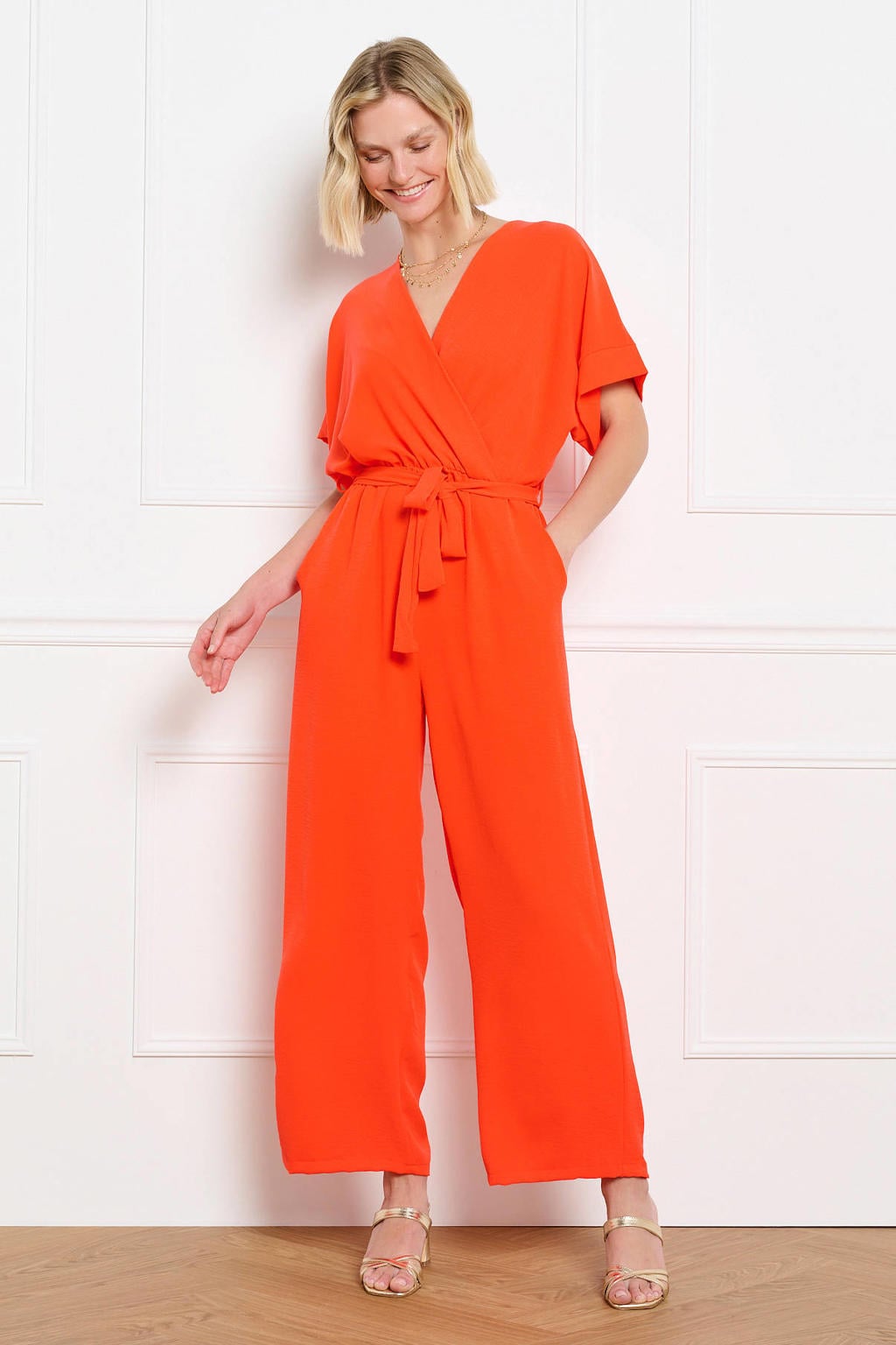 LOLALIZA jumpsuit - oranje