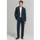 Mango Man slim fit colbert met linnen - donkerblauw