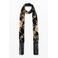 Desigual sjaal met bloemen zwart/multi