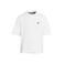 Lyle & Scott boxy T-shirt met backprint - wit