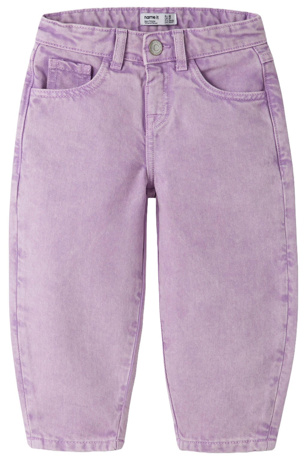 NAME IT MINI NMFBELLA regular waist barrel jeans - lila