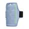 Nike sportarmband met logo - lichtblauw/geel
