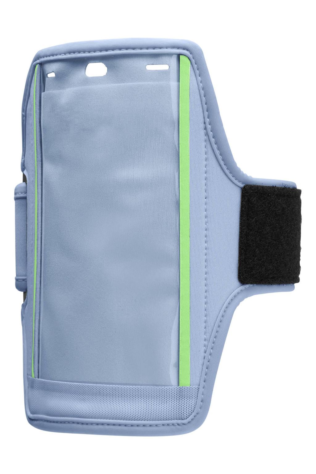 Nike sportarmband met logo - lichtblauw/geel