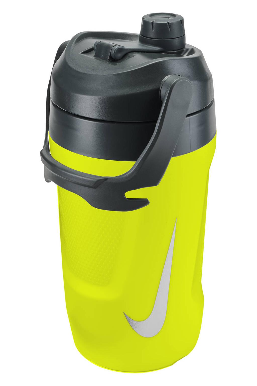 Nike Fuel Jug 1890 ml bidon met logo - geel/zwart