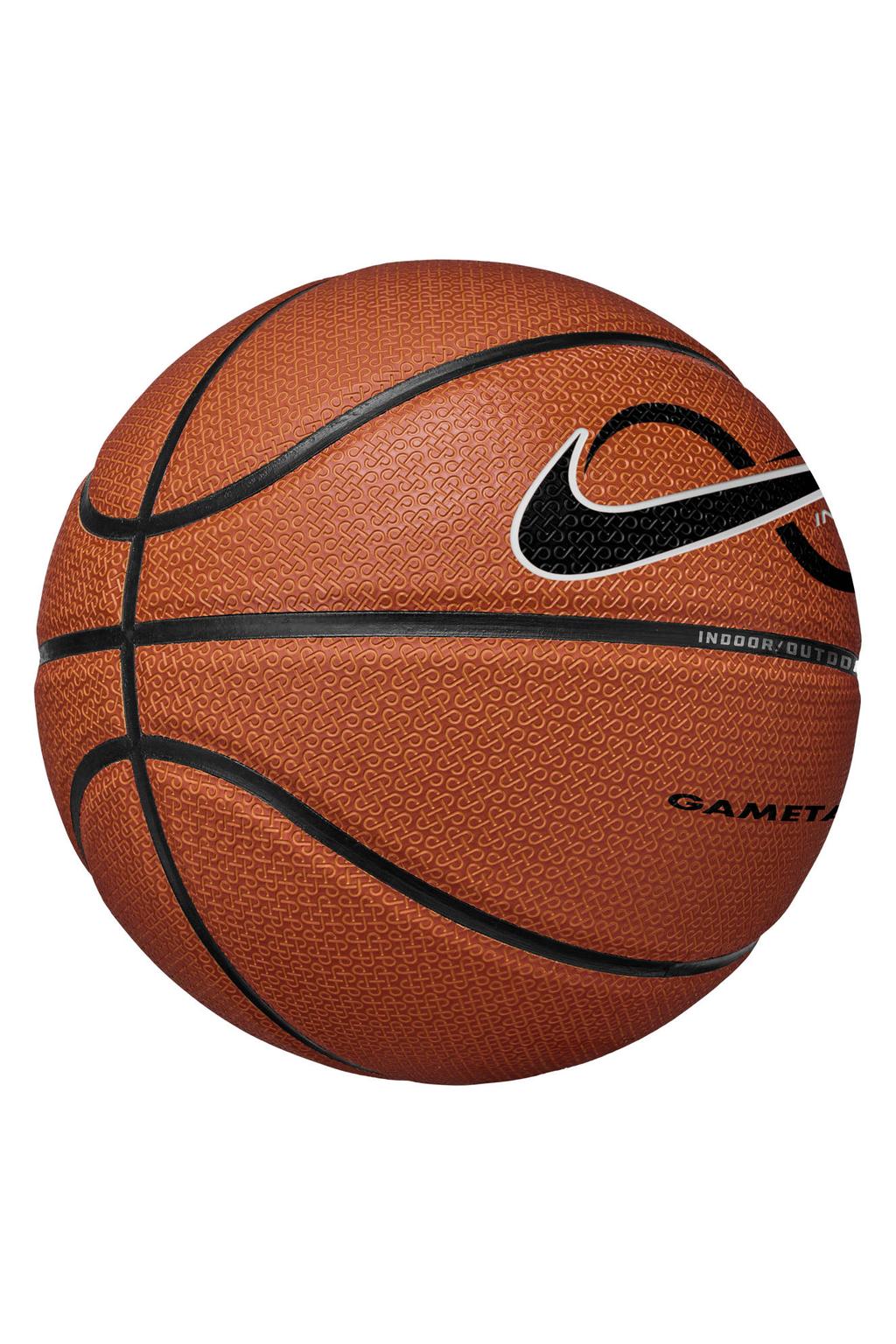 Nike basketbal - donker oranje/zwart