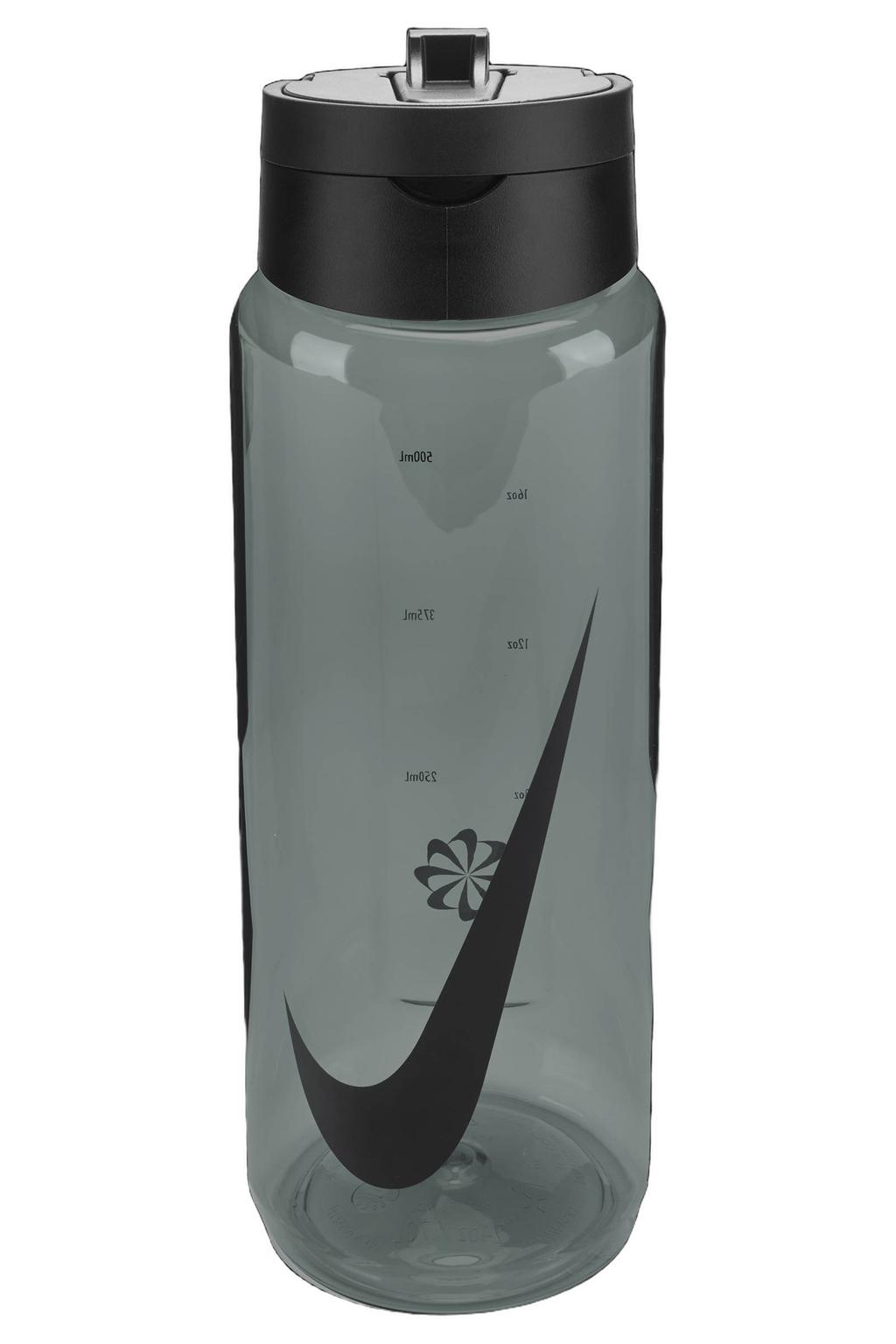 Nike bidon met logo - antraciet/zwart