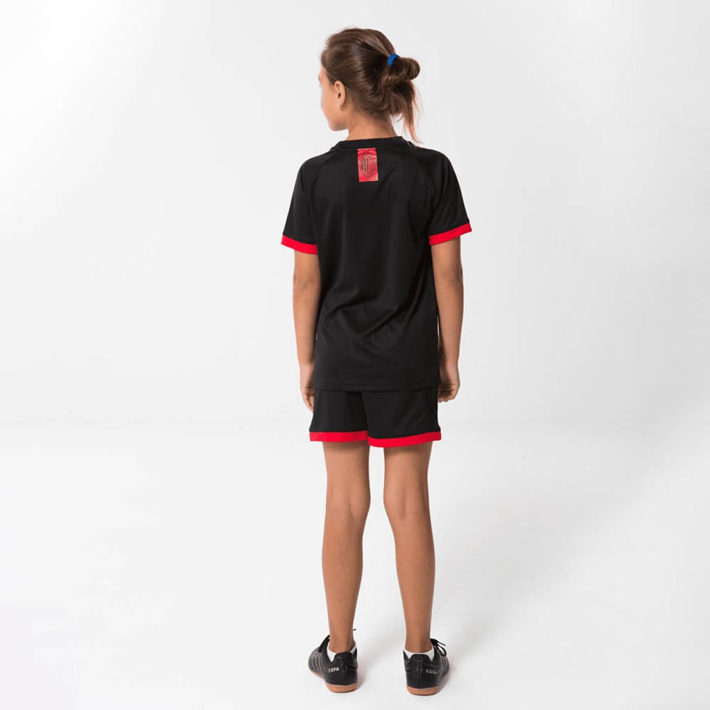 Official Fanwear AC Milan Thuis Tenue Rood/Zwart
