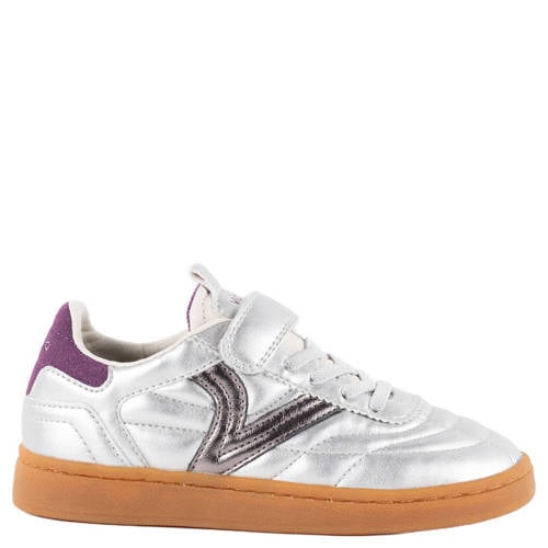 Victoria sneakers zilver/donkerrood