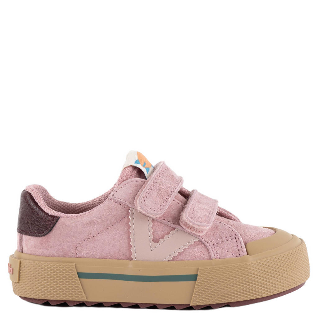 Victoria leren sneakers - lichtroze