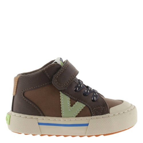 Victoria leren sneakers bruin