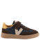 Victoria sneakers - donkerblauw/bruin/geel
