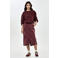 CKS sweater met borduursels - donkerrood
