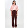 CKS regular fit broek - donkerrood