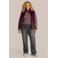 Exxcellent Plus Size gilet - donkerrood