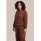 Exxcellent Plus Size sweater met tekst - bruin