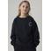 NAME IT KIDS sweater met tekst - zwart