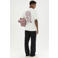 Ellesse T-shirt met backprint - ecru