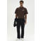 Ellesse T-shirt met backprint - donkerbruin
