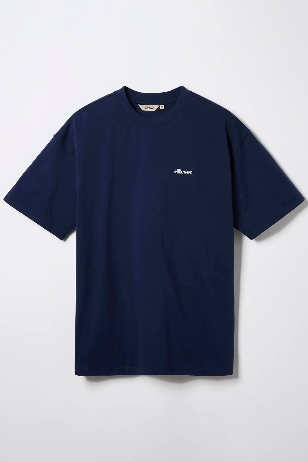 Ellesse regular fit T-shirt met backprint - donkerblauw
