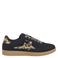 ONLY Onlsandra suèdelook sneakers - zwart/panter