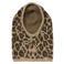 OBJECT balaclava met panterprint OBJMILU lichtbruin