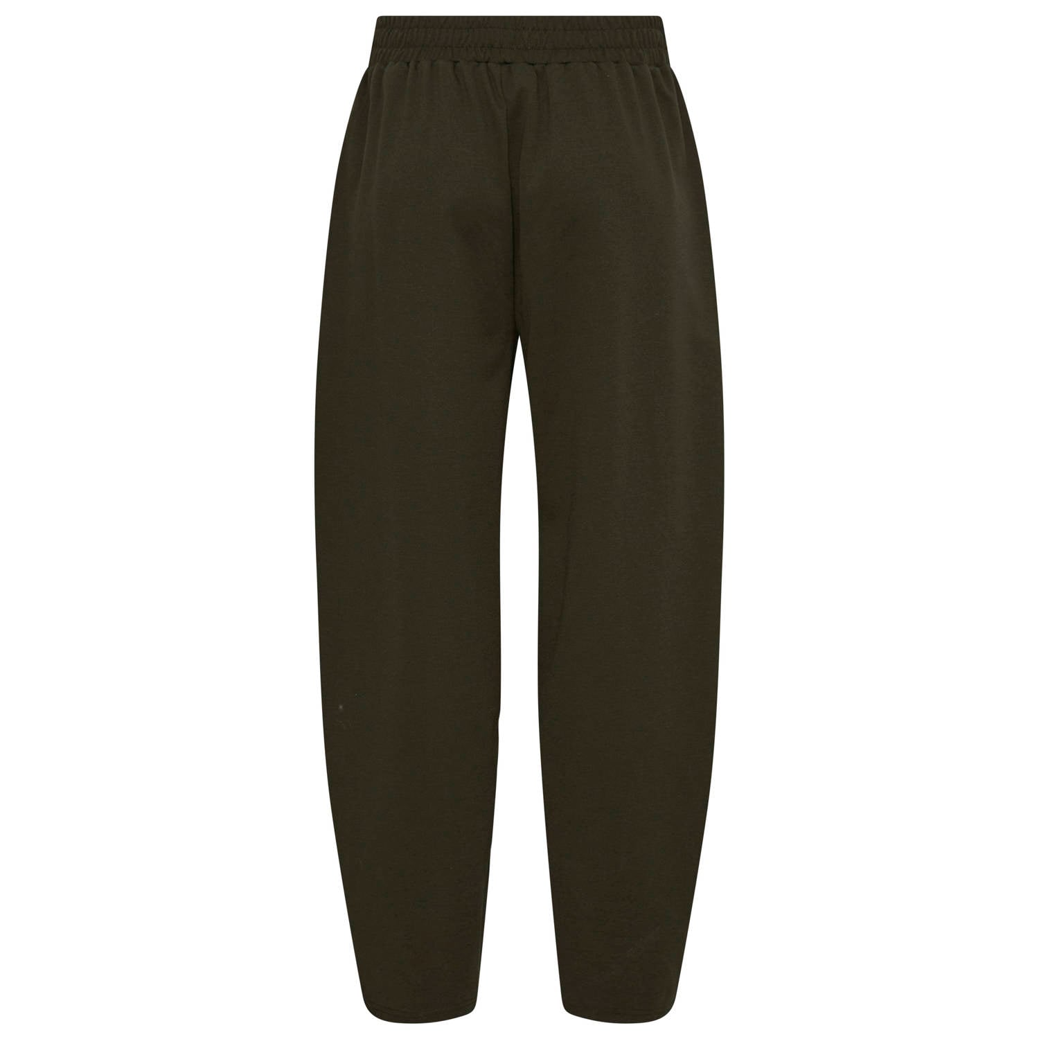 ICHI barrel broek donkergroen