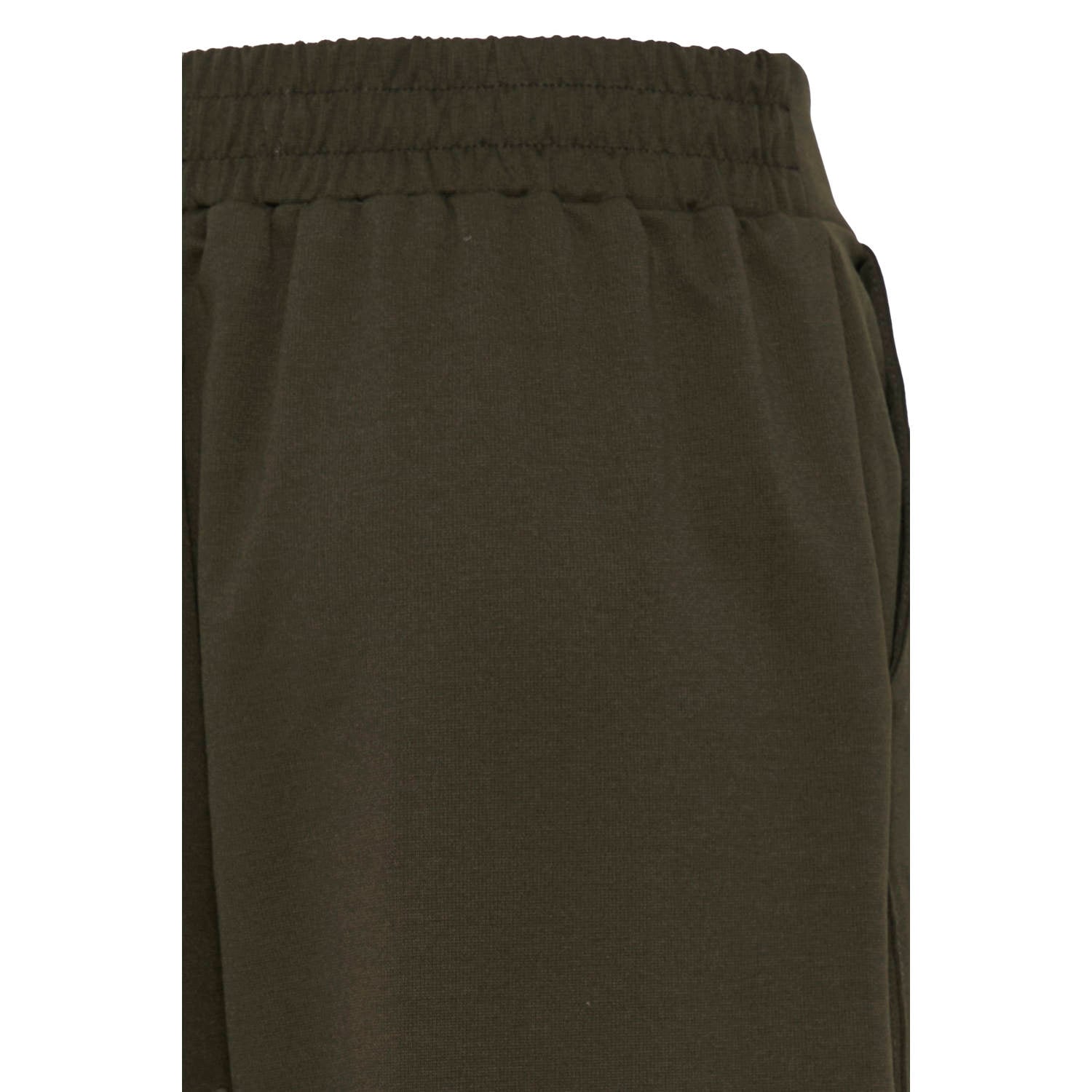 ICHI barrel broek donkergroen