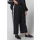 Gozzip Plus Size straight leg cropped broek - zwart