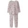 GUPPY MINI pyjama met hartjes - oudroze/wit/rood