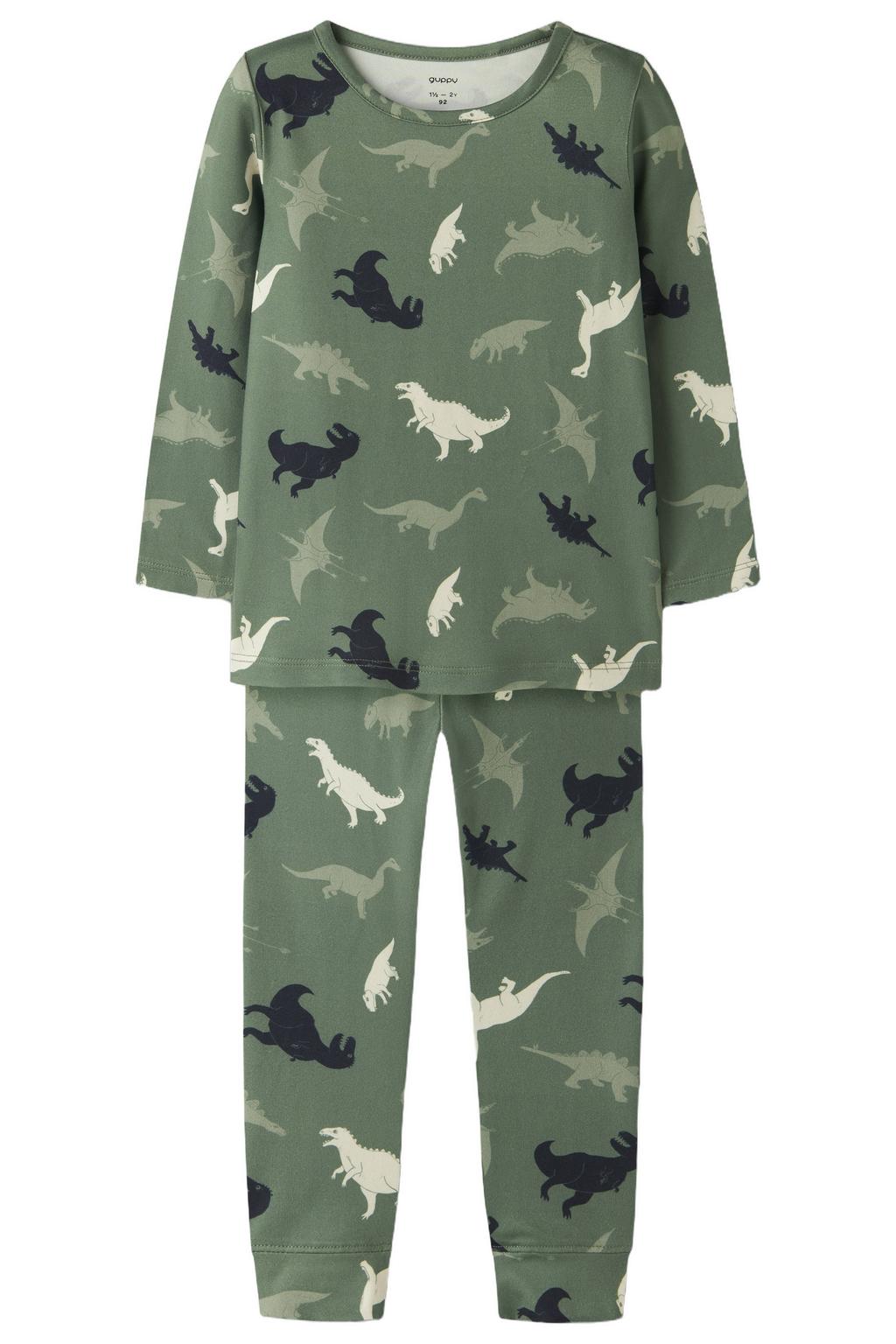 GUPPY MINI pyjama met print - groen