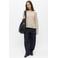 OBJECT gebreide trui met wol - beige