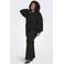 ONLY CARMAKOMA rechtvallende sweater met cut-out Plus Size - zwart