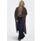 ONLY CARMAKOMA CARNEW aansluitend gebreid vest Plus Size - donkerbruin