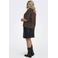 ONLY CARMAKOMA gebreide trui Plus Size - donkerbruin