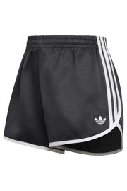 thumbnail: adidas Originals Sprinter regular fit gestreepte sweatshort - zwart/wit