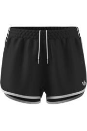 thumbnail: adidas Originals Sprinter regular fit gestreepte sweatshort - zwart/wit