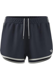 thumbnail: adidas Originals Sprinter regular fit gestreepte sweatshort - donkerblauw/wit