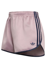 thumbnail: adidas Originals Sprinter regular fit gestreepte sweatshort - oudroze/donkerblauw