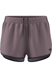thumbnail: adidas Originals Sprinter regular fit gestreepte sweatshort - oudroze/donkerblauw