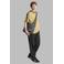 adidas Originals boxy T-shirt met logo - geel/zwart